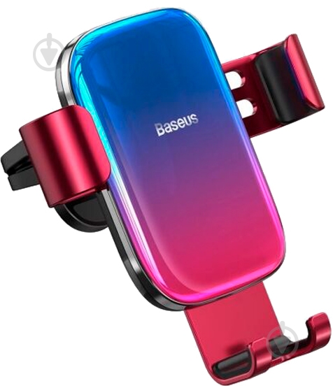 Держатель для смартфона Car Mount BASEUS Glaze Gravity красный - фото 2 Держатель для смартфона Car Mount BASEUS Glaze Gravity красный - фото 2