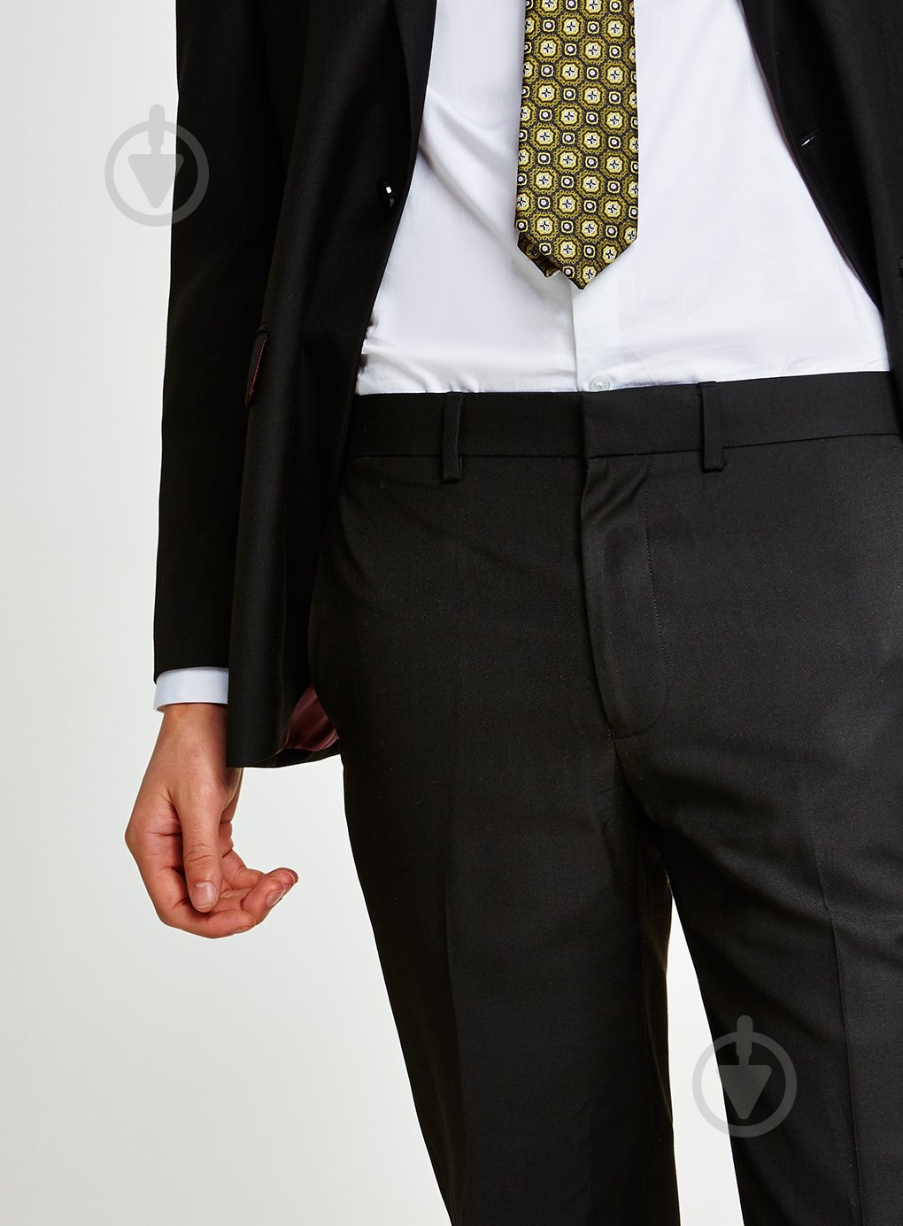 Брюки TopMan SUITS 87T49P-BLK 34R черный - фото 4