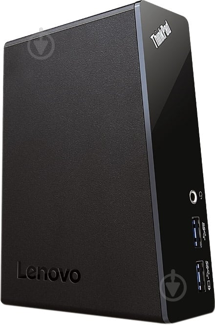 Док-станція Lenovo ThinkPad Basic USB 3.0 Dock (EU) black (40AA0045EU) - фото 1