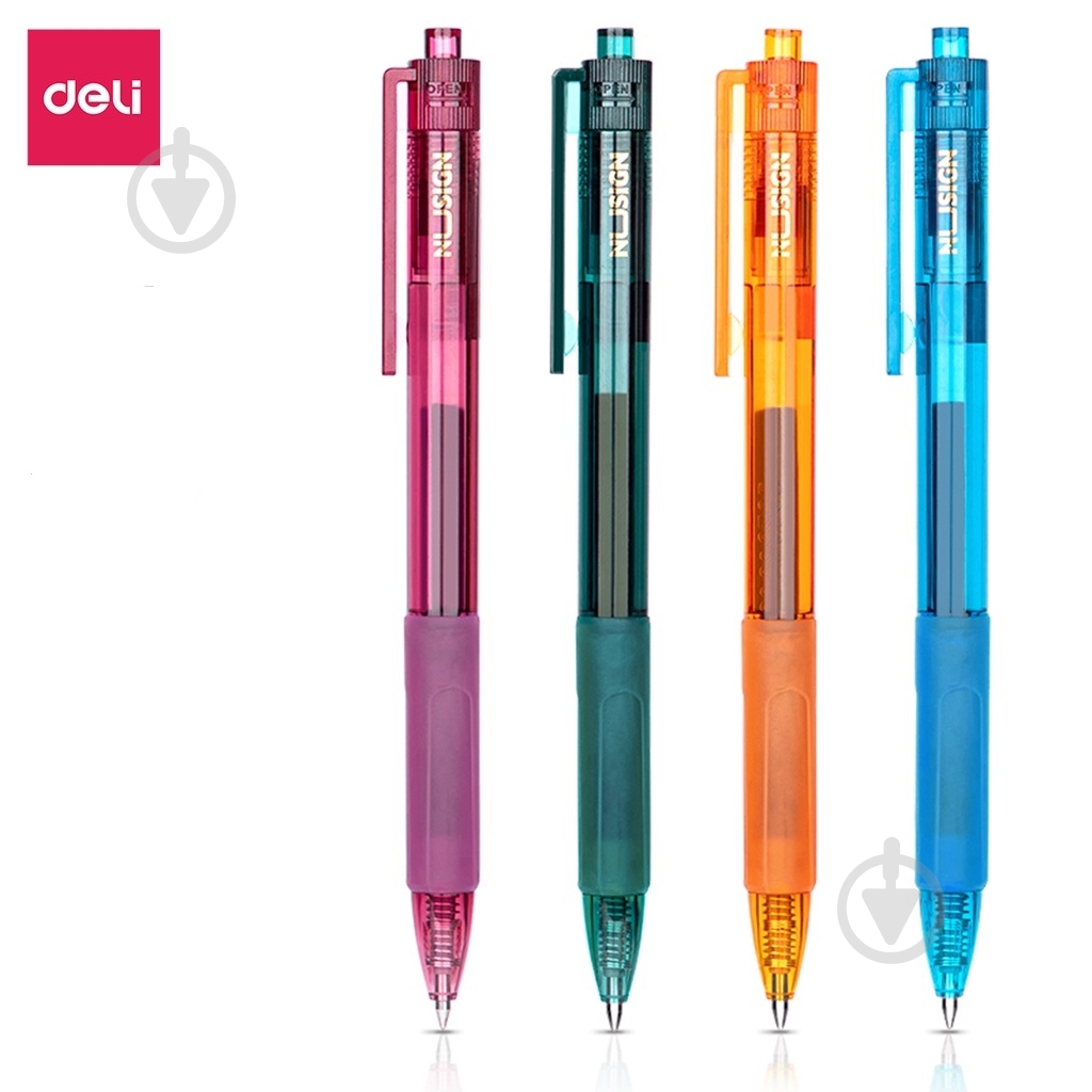 Ручка гелевая Deli NuSign 0,5 мм NS561 - фото 3