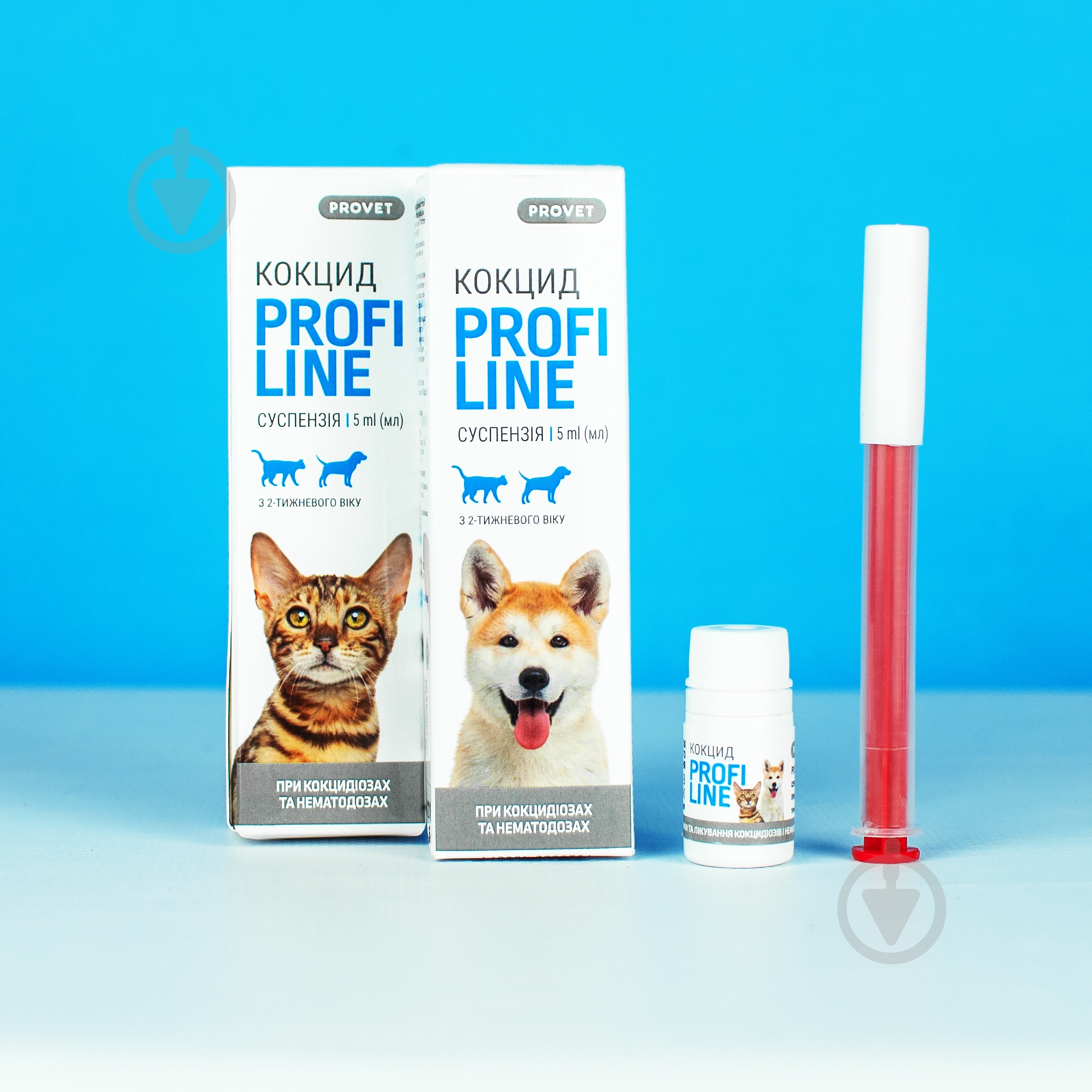Капли противогельминтные ProVET PROFILINE КОКЦИД для котов и собак 5,0 мл (антигельминтик) - фото 4 Капли противогельминтные ProVET PROFILINE КОКЦИД для котов и собак 5,0 мл (антигельминтик) - фото 4