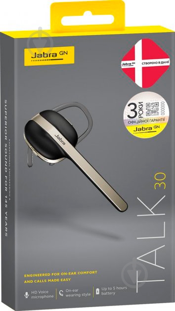 Bluetooth-гарнитура Jabra Talk 30 Multipoint black - фото 4 Bluetooth-гарнитура Jabra Talk 30 Multipoint black - фото 4
