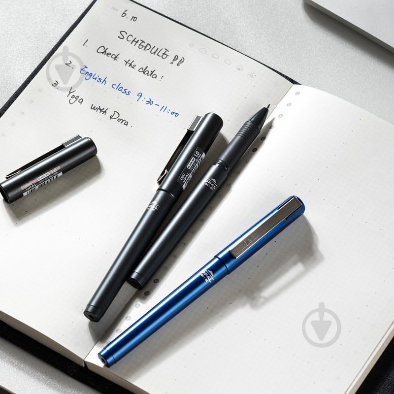 Ручка гелевая Deli EG61-BK - фото 3