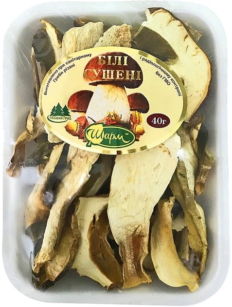 Грибы белые сушеные 40 г Шарм - фото 1