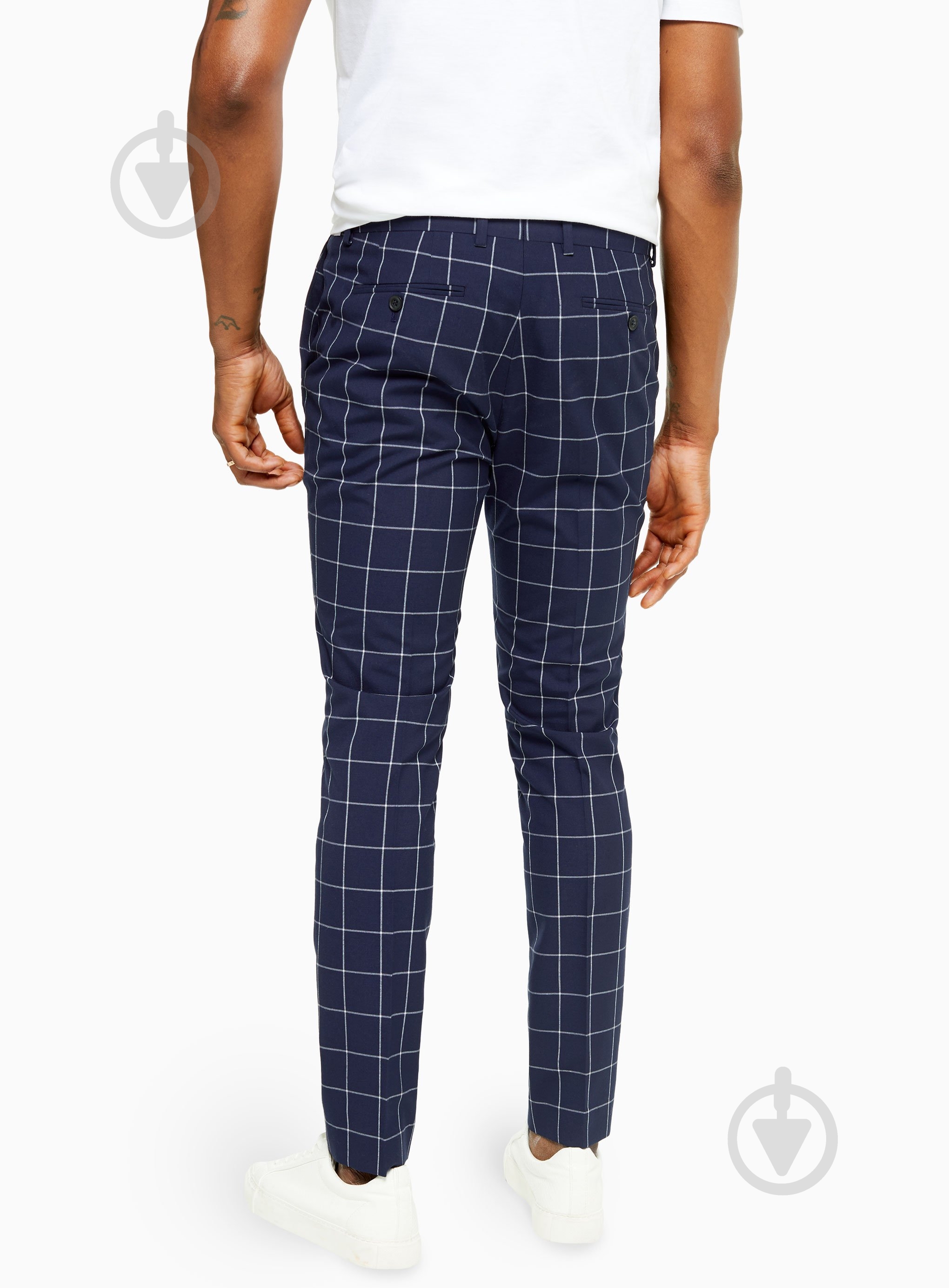 Брюки TopMan SUITS 87T59T-NAV 32L синий - фото 3