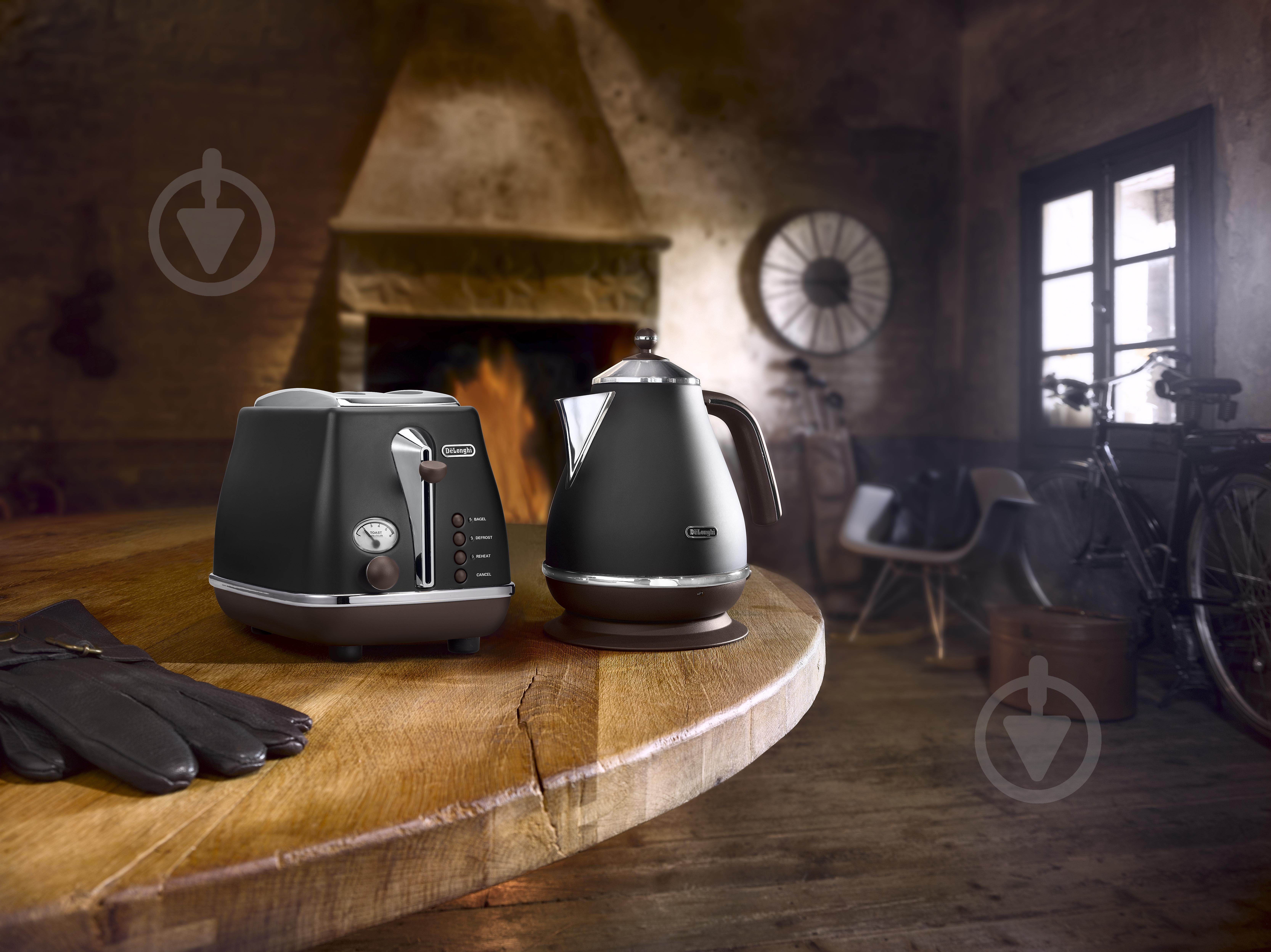 Тостер Delonghi CTOV2103.BK Icona Vintage - фото 5