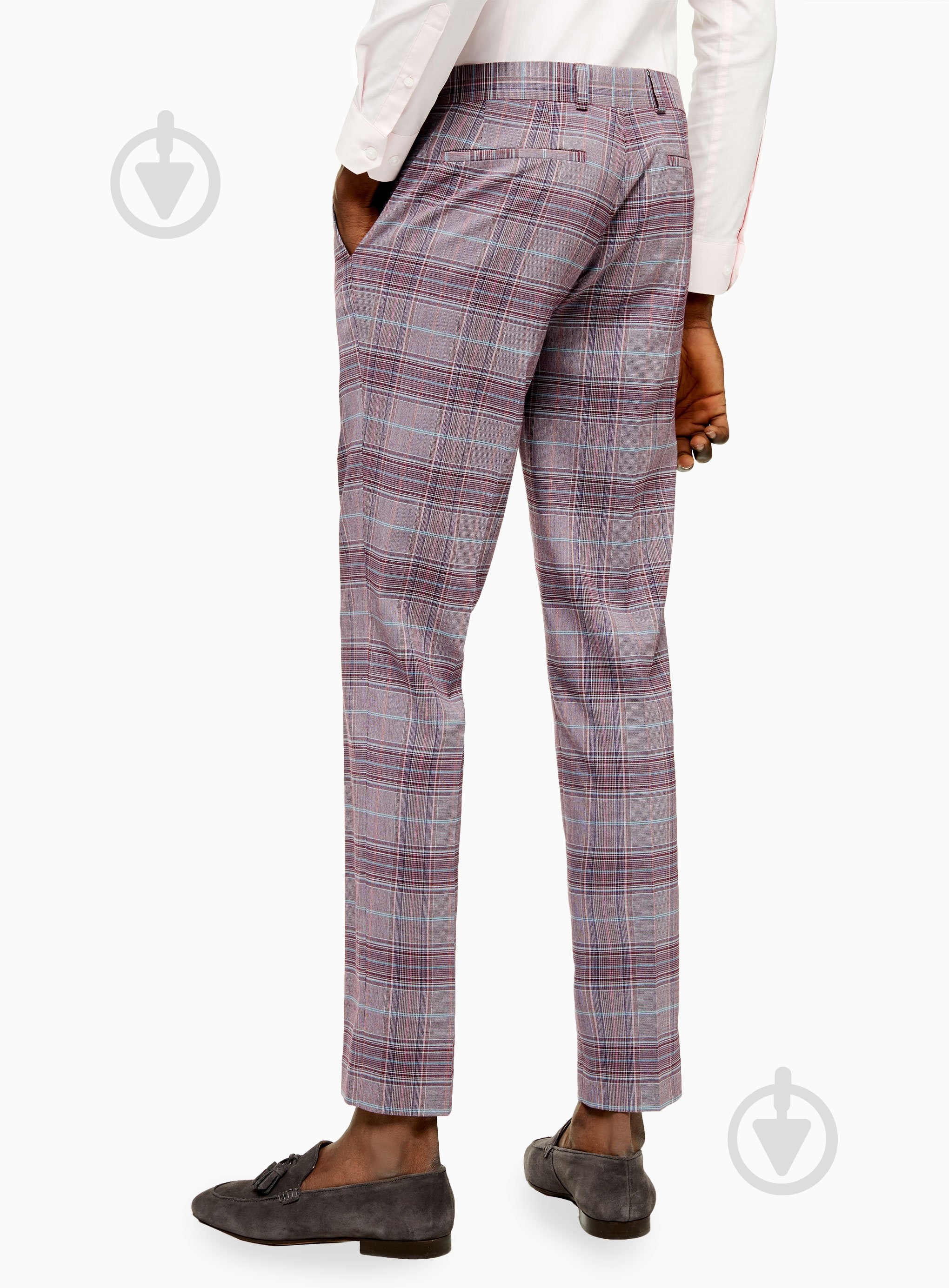 Брюки TopMan SUITS 87T65S-RED 32L красный - фото 3