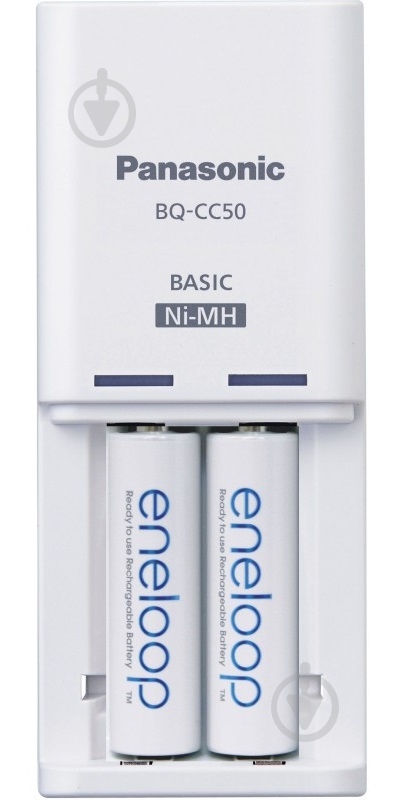 Зарядное устройство Panasonic Compact Charger + Eneloop 2AA 1900 mAh - фото 4 Зарядное устройство Panasonic Compact Charger + Eneloop 2AA 1900 mAh - фото 4