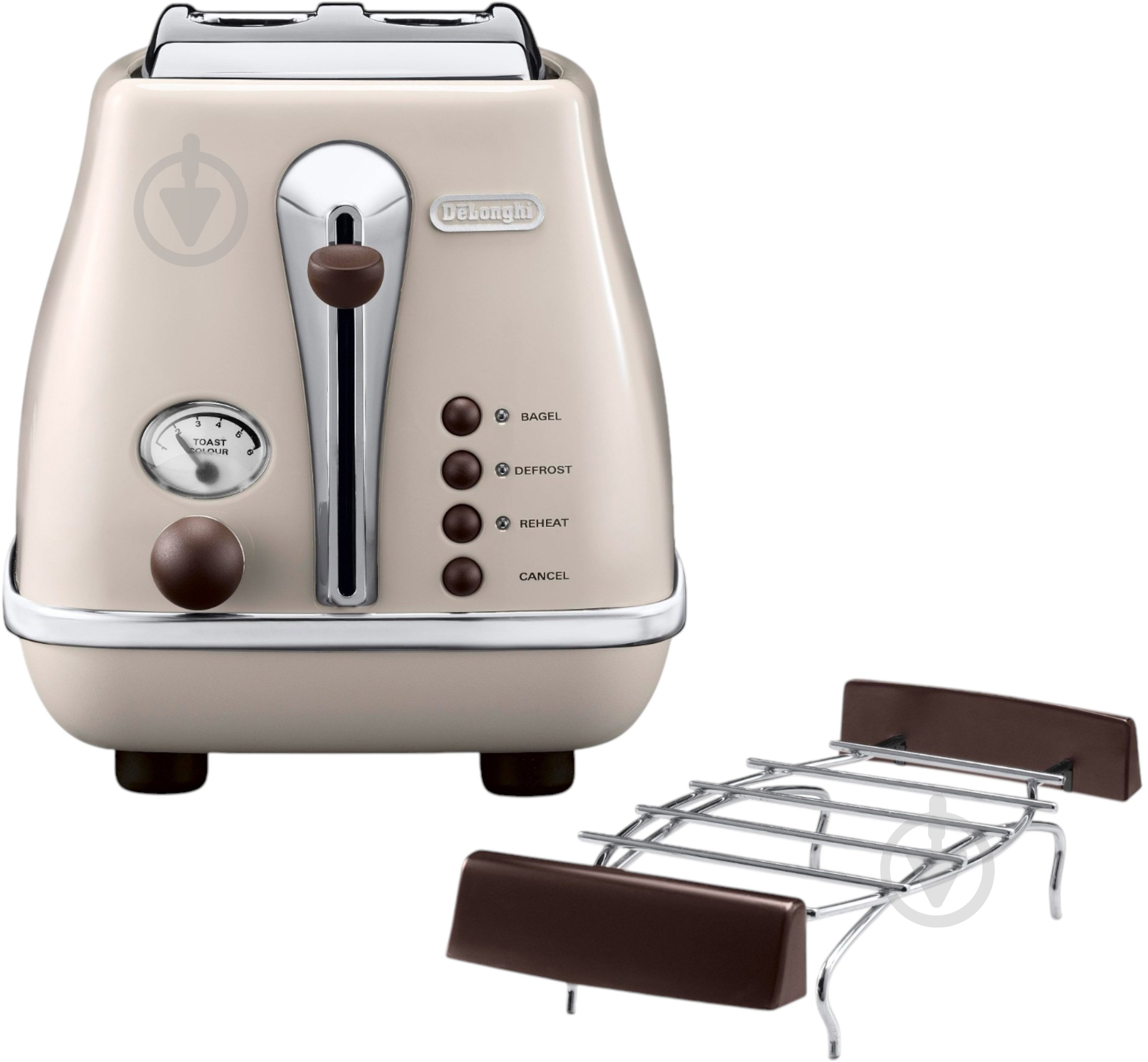 Тостер Delonghi CTOV2103.BG Icona Vintage - фото 1