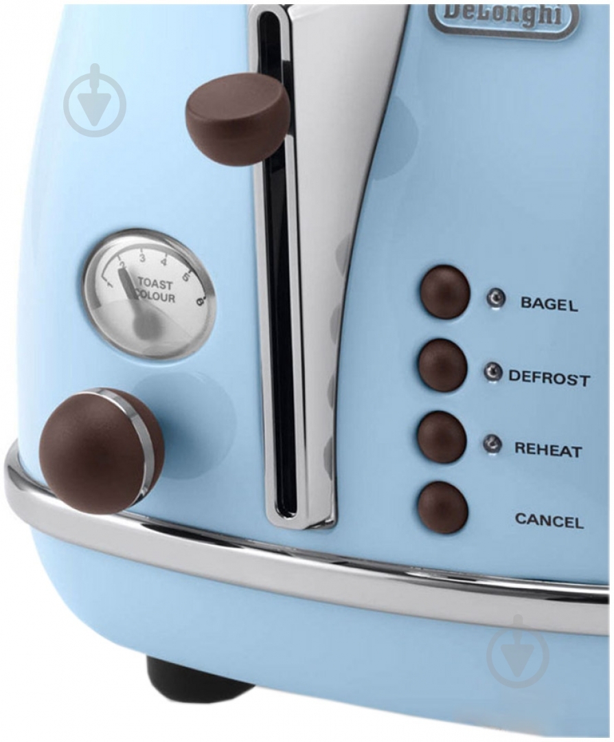 Тостер Delonghi CTOV2103.AZ Icona Vintage - фото 4