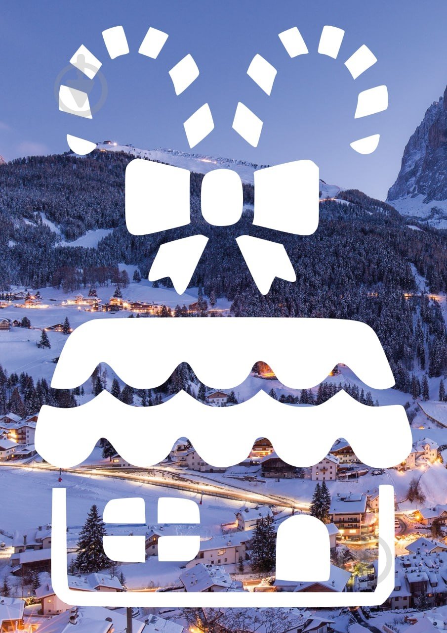 Трафарет Домик 210×297 мм - фото 1