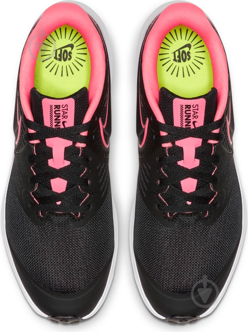 Кроссовки демисезонные Nike STAR RUNNER 2 GS AQ3542-002 р.38,5 черные - фото 6 Кроссовки демисезонные Nike STAR RUNNER 2 GS AQ3542-002 р.38,5 черные - фото 6