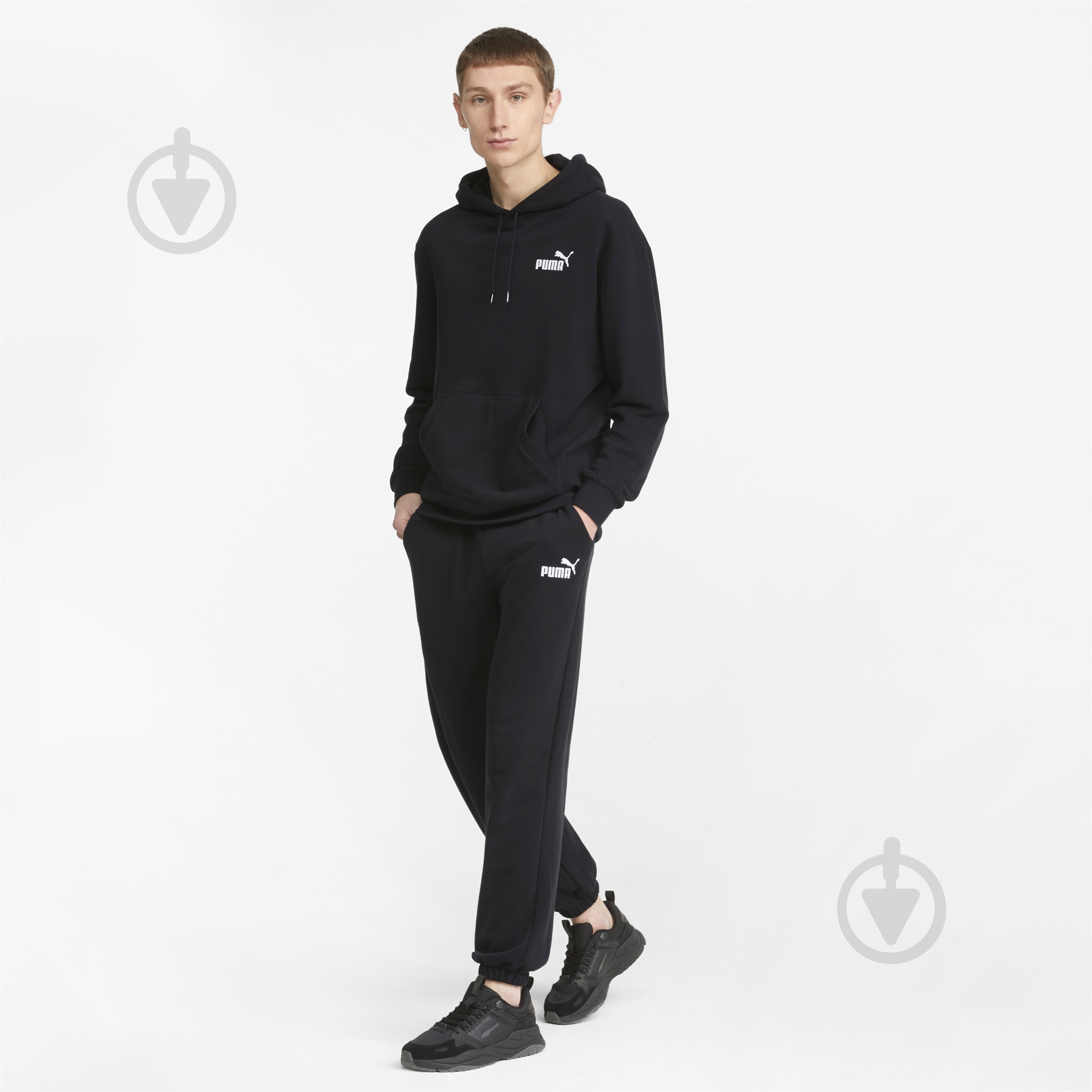 Штани Puma ESS+ Relaxed Sweatpants 84741701 р. M чорний - фото 3