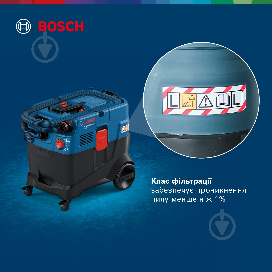 Пылесос Bosch Professional GAS 400 A 06019M0020 - фото 25