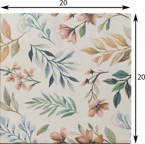 Плитка Mainzu Normandy Fiora 20х20 см - фото 2