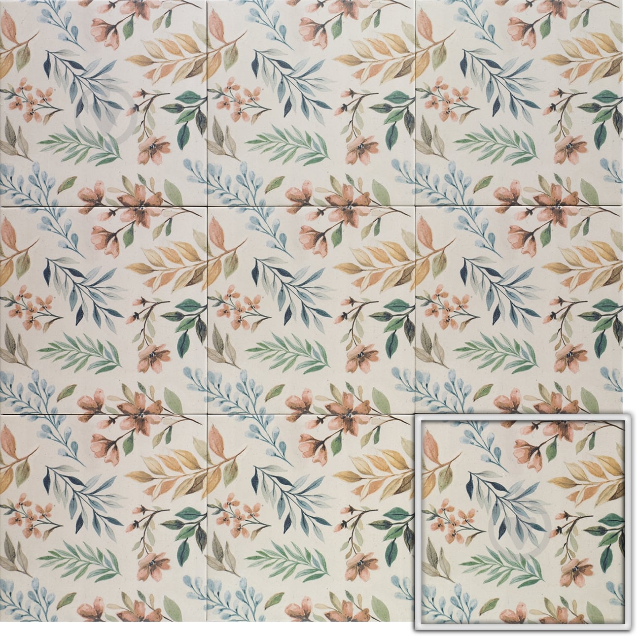 Плитка Mainzu Normandy Fiora 20х20 см - фото 1