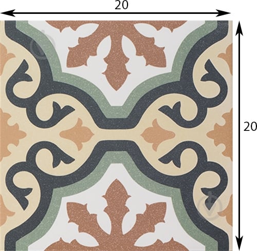 Плитка Mainzu Normandy St.Michel 20х20 см - фото 2