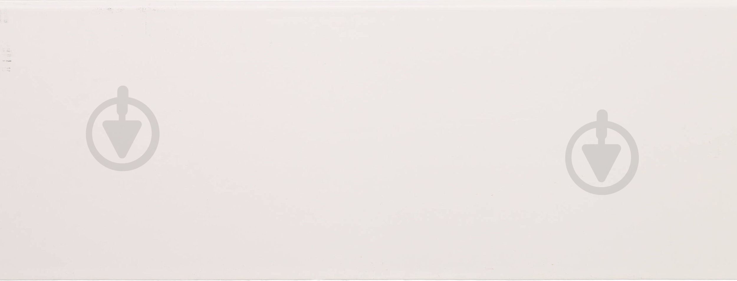 Плінтус білий рим 2440х60x14 мм - фото 3