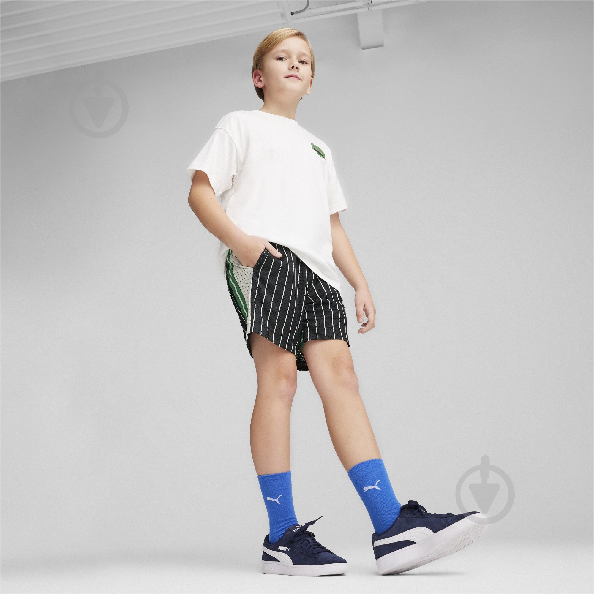 Шорты Puma T7 FOR THE FANBASE MESH SHORTS B 62513801 р. 128 черный - фото 5 Шорты Puma T7 FOR THE FANBASE MESH SHORTS B 62513801 р. 128 черный - фото 5