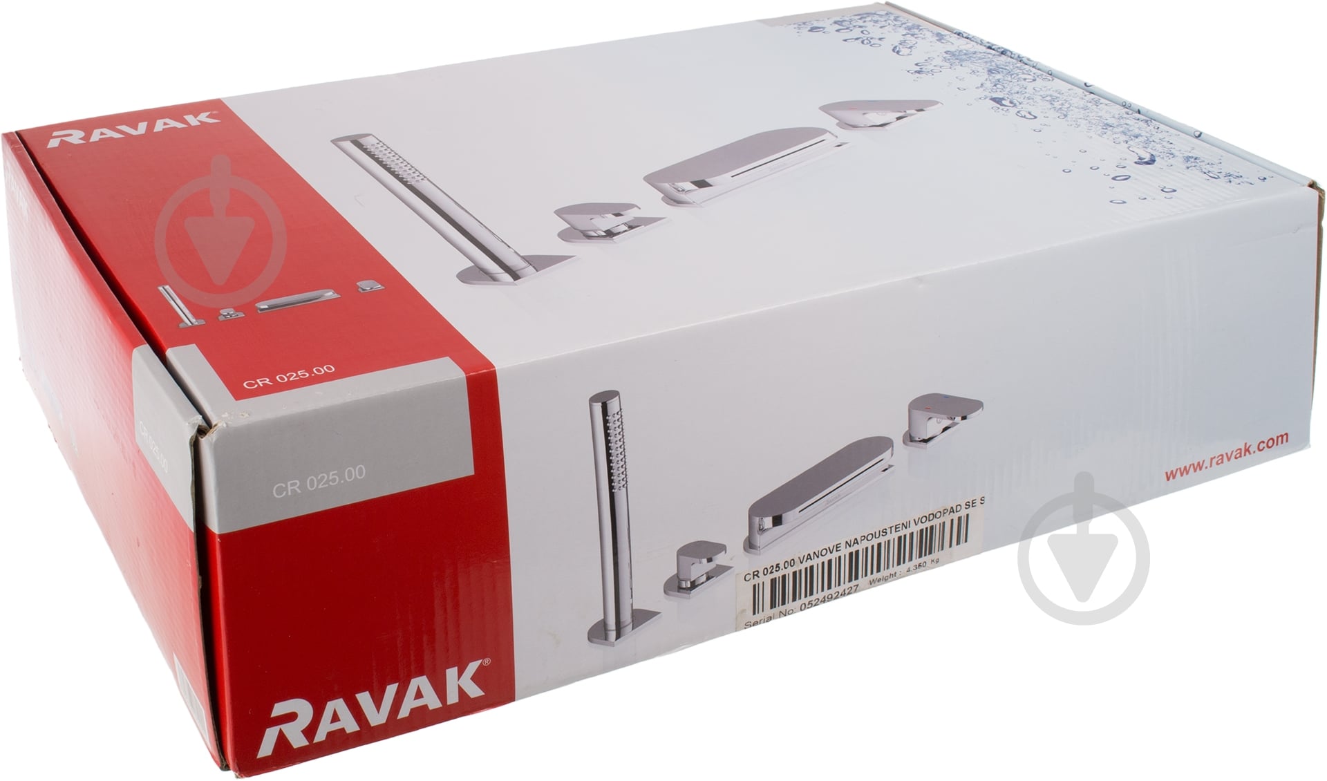 Смеситель для ванны Ravak врезной CR 025.00 - фото 10