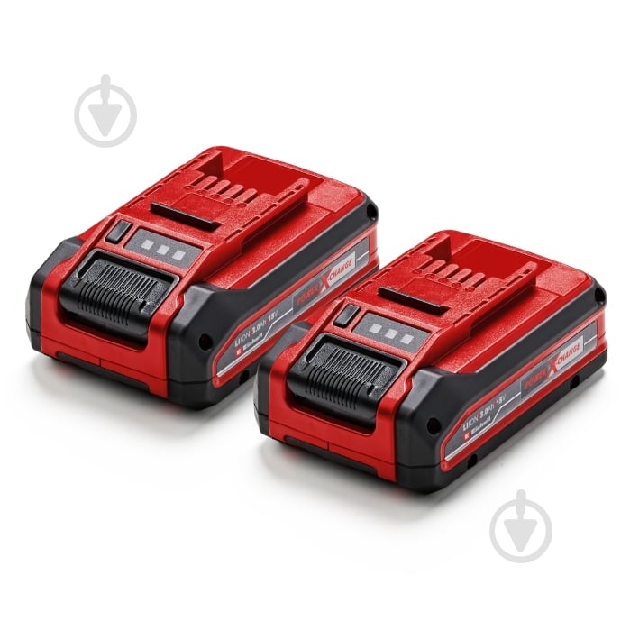 Набір акумуляторів Einhell 18,0V 3Ah 2 шт PXC PLUS Twinpack 4511631 - фото 3 Набір акумуляторів Einhell 18,0V 3Ah 2 шт PXC PLUS Twinpack 4511631 - фото 3