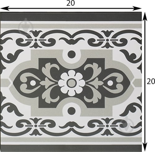 Плитка Mainzu Normandy Cenefa 20х20 см - фото 2