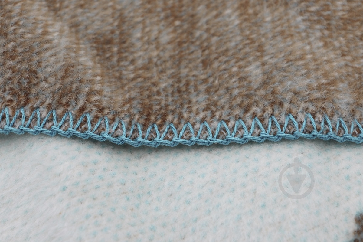 Плед Orion Co.Trend Lazy Days 150x200 см голубой/с рисунком Wohndecke - фото 3