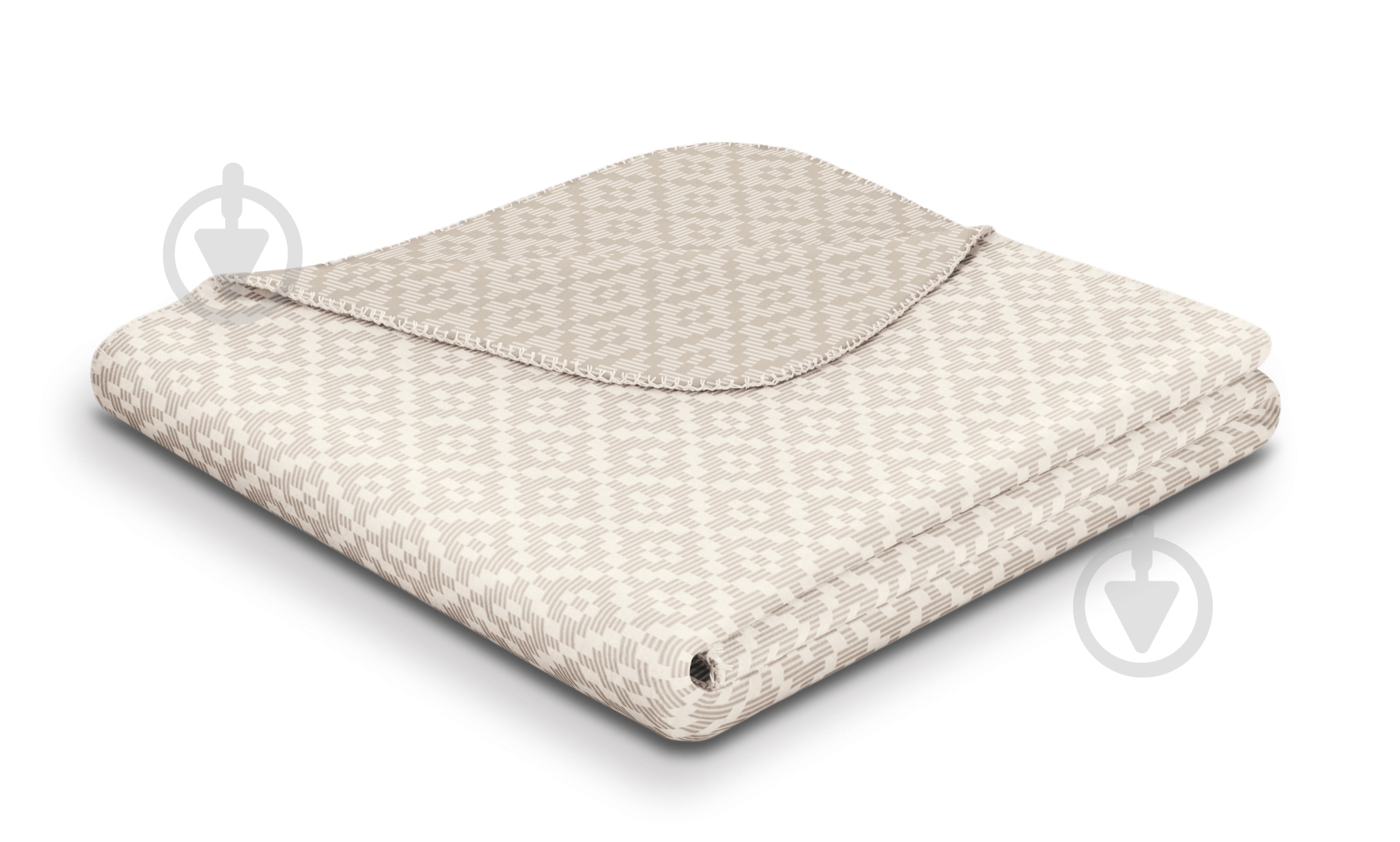 Плед Cautious 150x200 см бежевый Wohndecke - фото 1