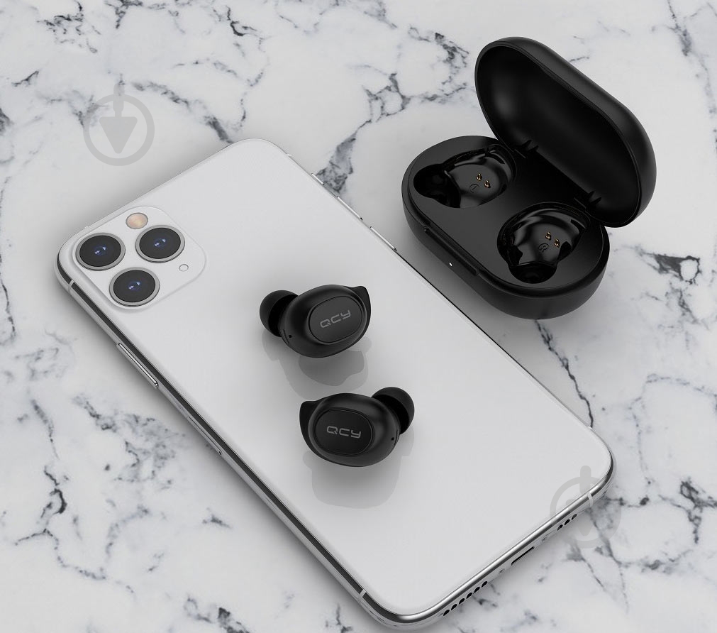 Наушники QCY T9 black - фото 5