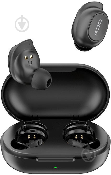 Наушники QCY T9 black - фото 1