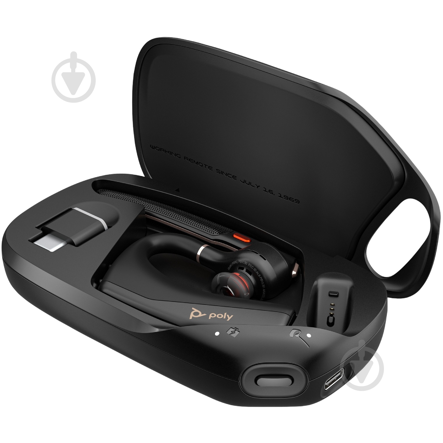 Bluetooth-гарнитура Poly Voyager Legend 50 UC black (AT9M9AA) - фото 6 Bluetooth-гарнитура Poly Voyager Legend 50 UC black (AT9M9AA) - фото 6