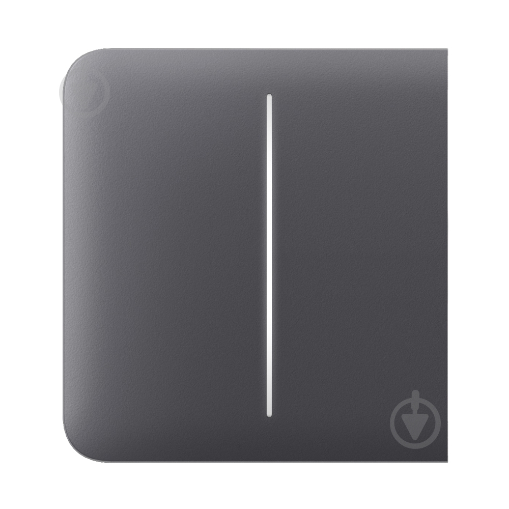 Умная кнопка Ajax SideButton (2-gang) graphite для двухклавишного выключателя черный - фото 1 Умная кнопка Ajax SideButton (2-gang) graphite для двухклавишного выключателя черный - фото 1