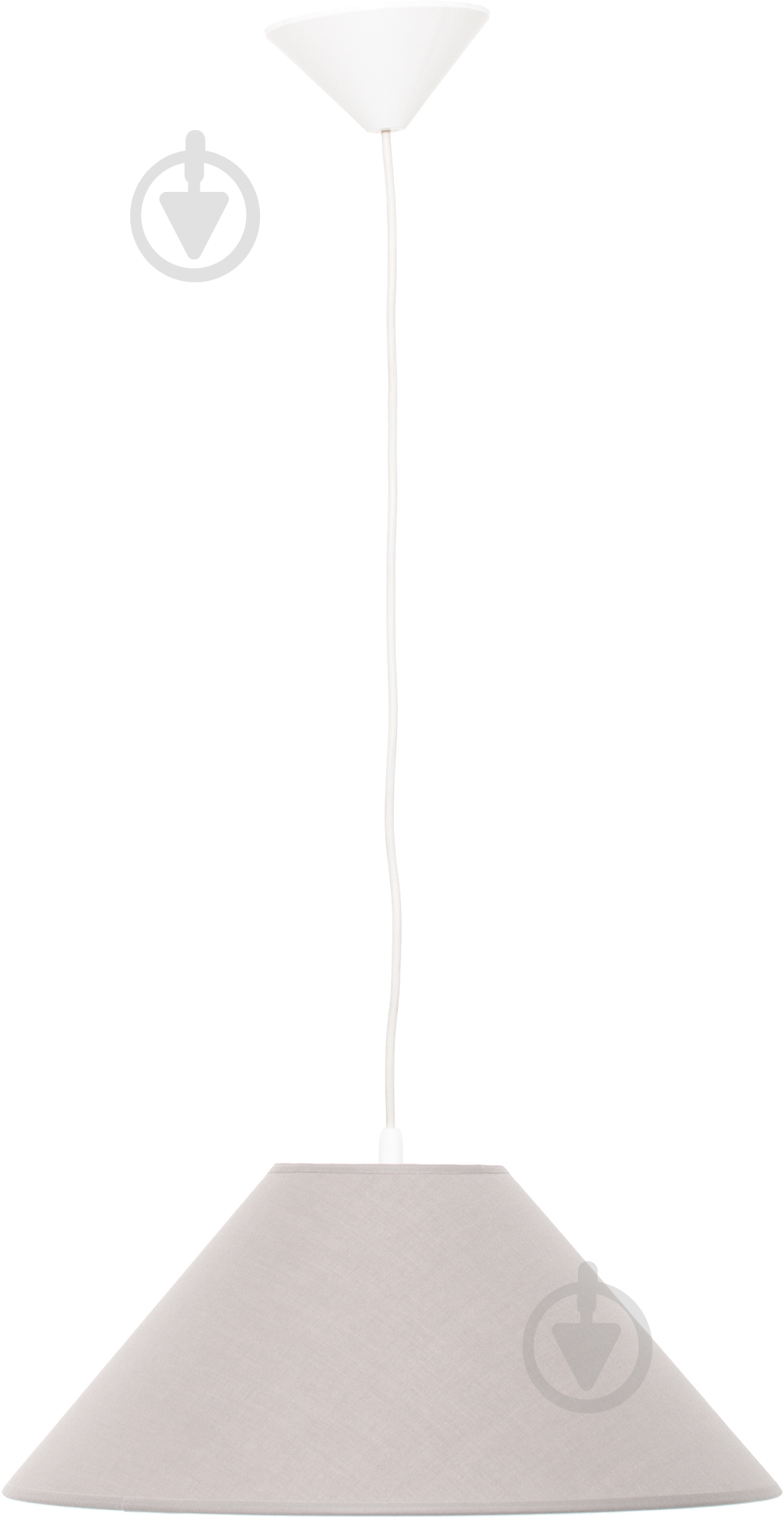 Подвес Corep CONIQUE 1x100 Вт E27 серый 5213 - фото 2 Подвес Corep CONIQUE 1x100 Вт E27 серый 5213 - фото 2