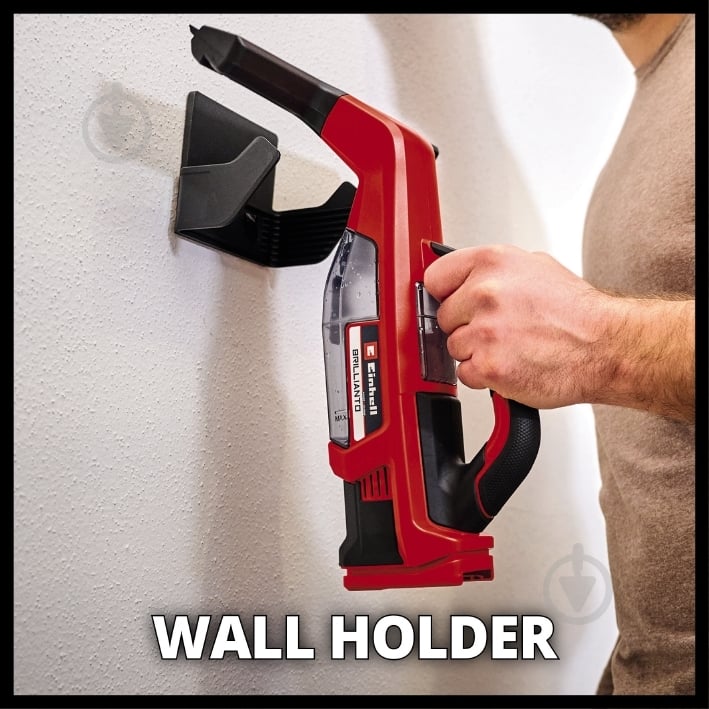 Пылесос оконный Einhell аккумуляторный PXC BRILLIANTO - Solo 3437100 - фото 13 Пылесос оконный Einhell аккумуляторный PXC BRILLIANTO - Solo 3437100 - фото 13