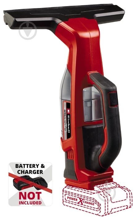 Пылесос оконный Einhell аккумуляторный PXC BRILLIANTO - Solo 3437100 - фото 1 Пылесос оконный Einhell аккумуляторный PXC BRILLIANTO - Solo 3437100 - фото 1