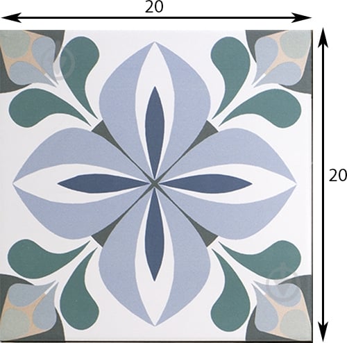 Плитка Mainzu Normandy Ruan 20х20 см - фото 2