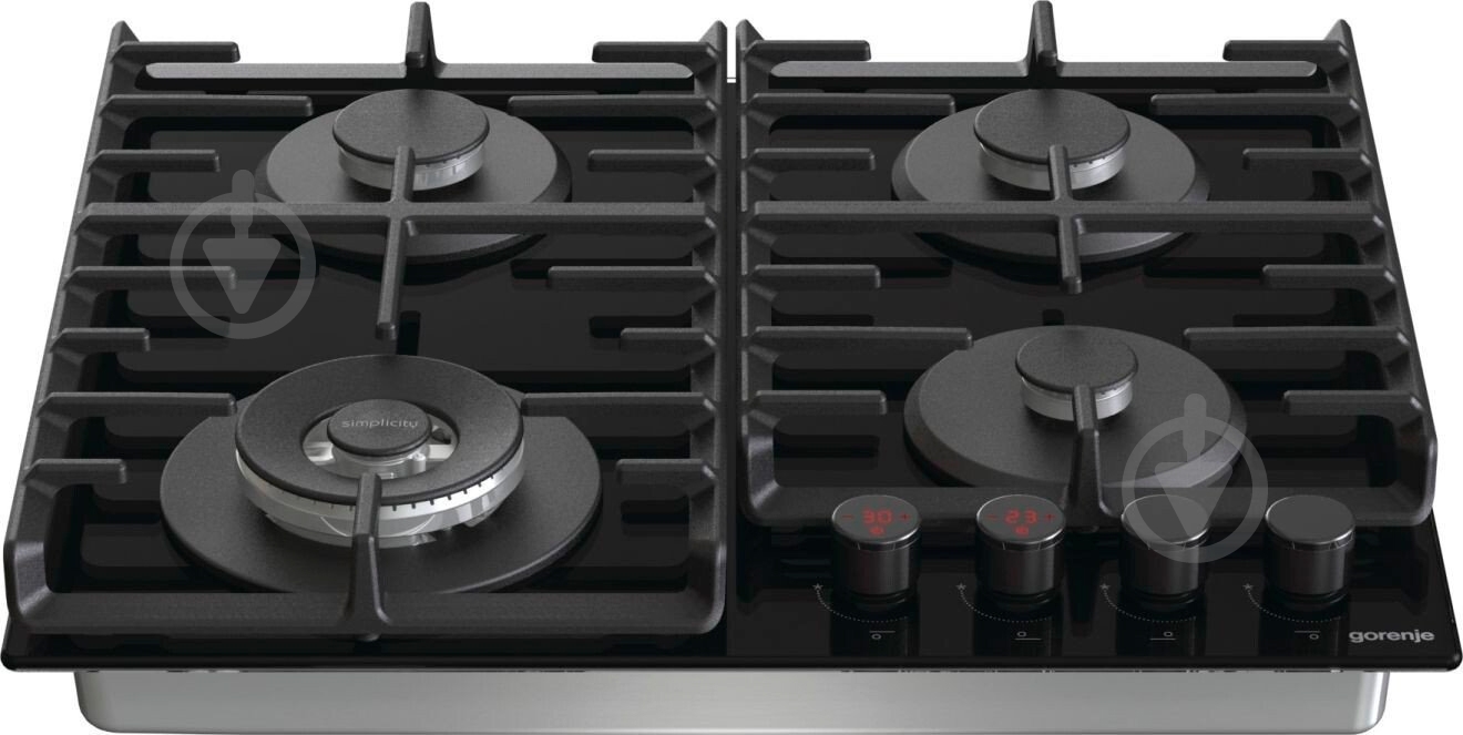 Варильна поверхня газова Gorenje GKTW 642 SYB — фото 2