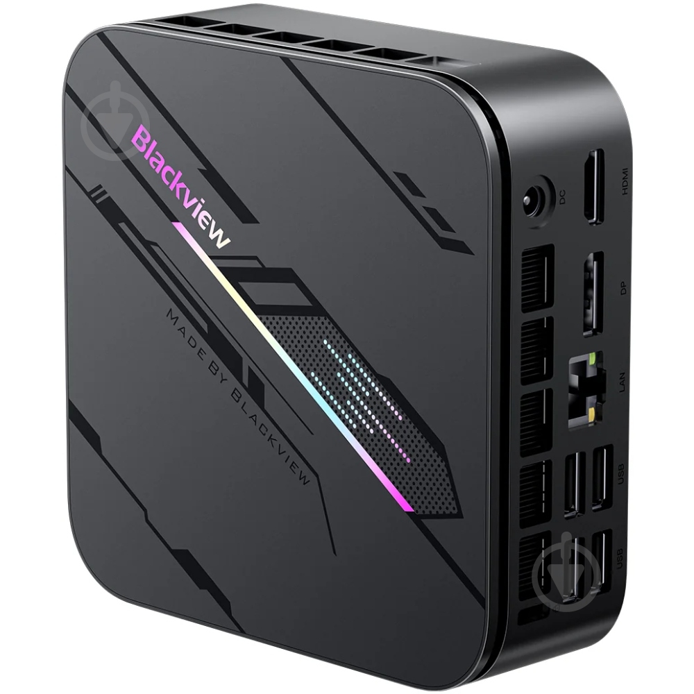 Неттоп Blackview Mini PC (MP100 PRO I9 16GB+1TB) black - фото 5 Неттоп Blackview Mini PC (MP100 PRO I9 16GB+1TB) black - фото 5