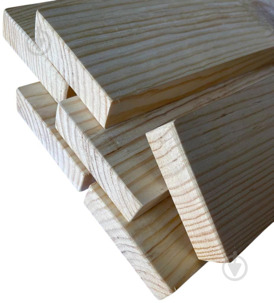 Доска 25х90х2000 мм сосна строганая - фото 2