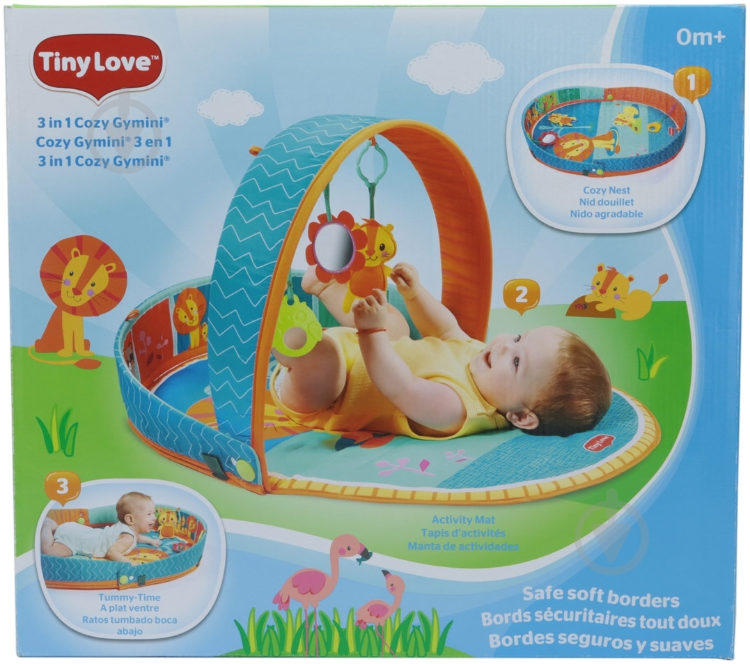Развивающий коврик Tiny Love Африка 3 в 1 1204000030 - фото 4 Развивающий коврик Tiny Love Африка 3 в 1 1204000030 - фото 4