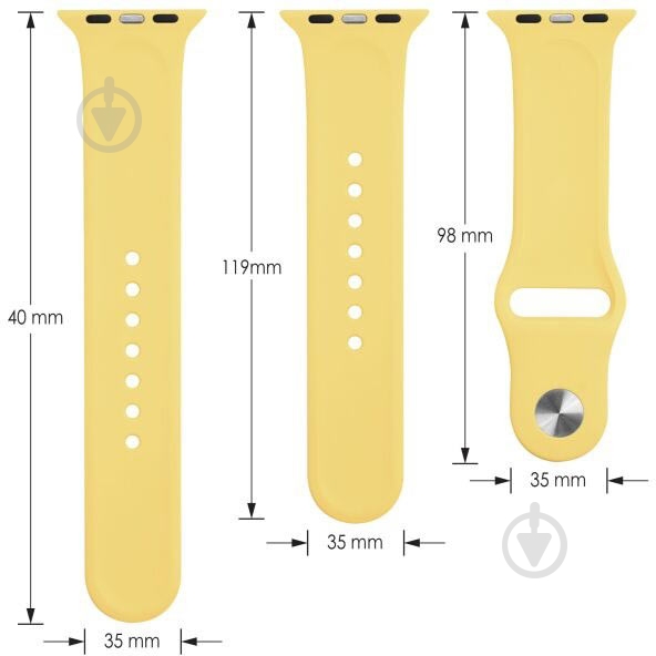 Сменный ремешок Smart Band для Apple Watch 42/44 S/M & L/XL - фото 4 Сменный ремешок Smart Band для Apple Watch 42/44 S/M & L/XL - фото 4