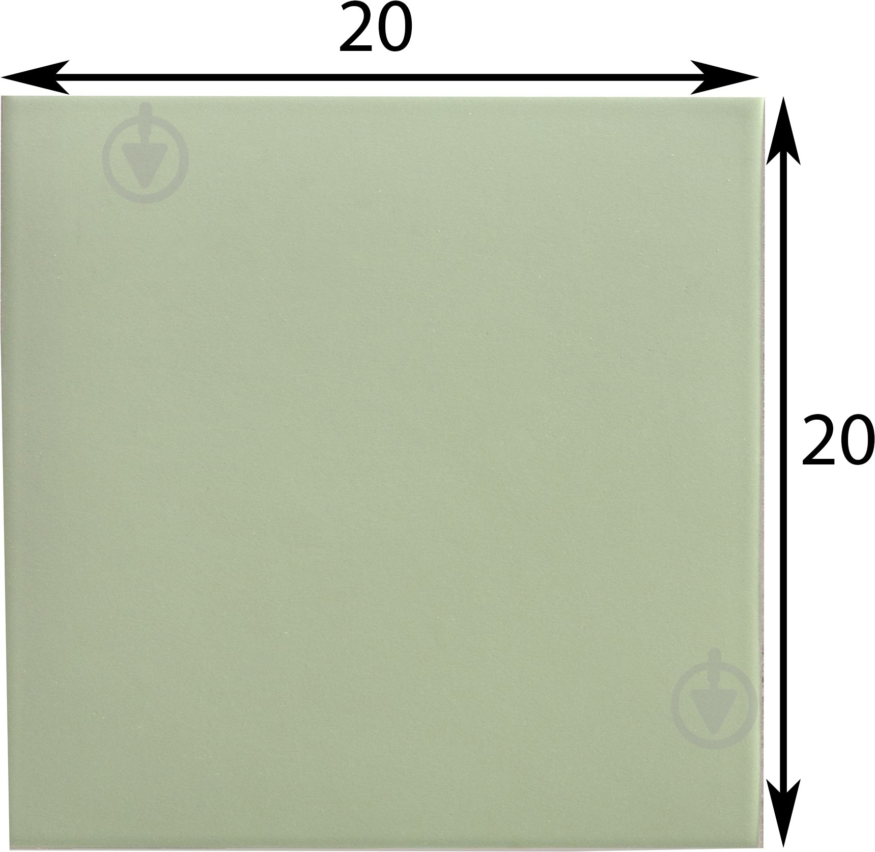 Плитка Mainzu Technical Soft Basil 20х20 см - фото 2 Плитка Mainzu Technical Soft Basil 20х20 см - фото 2