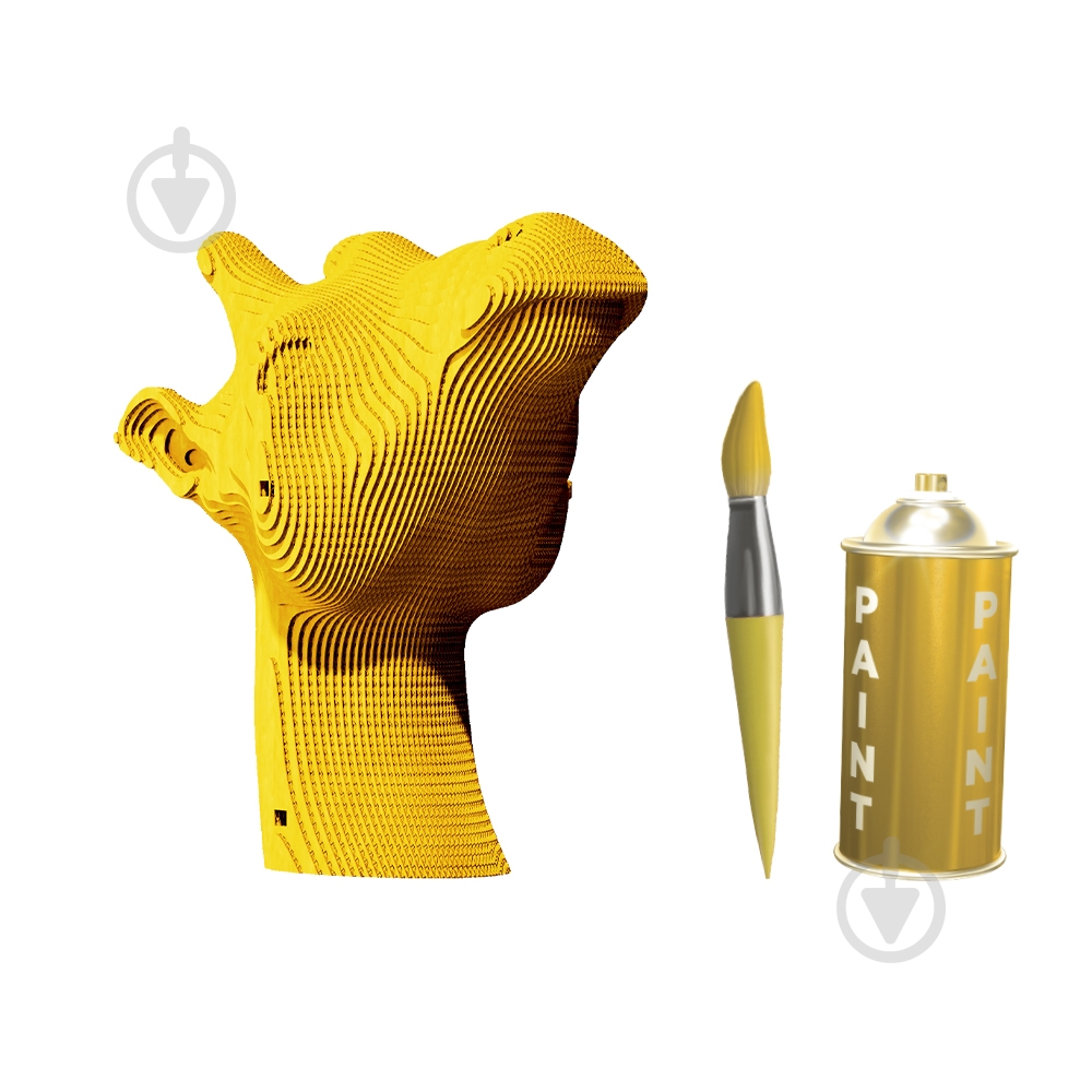 Конструктор картонный 1DEA.me 3D Puzzle GIRAFFE CARTGIR - фото 9 Конструктор картонный 1DEA.me 3D Puzzle GIRAFFE CARTGIR - фото 9