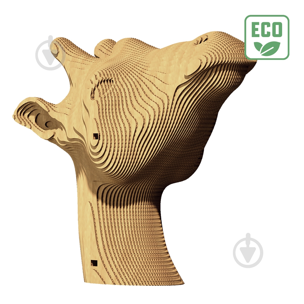 Конструктор картонный 1DEA.me 3D Puzzle GIRAFFE CARTGIR - фото 8 Конструктор картонный 1DEA.me 3D Puzzle GIRAFFE CARTGIR - фото 8
