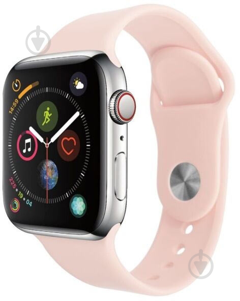 Змінний ремінець Smart Band для Apple Watch 42/44 S/M & L/XL pink - фото 1 Змінний ремінець Smart Band для Apple Watch 42/44 S/M & L/XL pink - фото 1