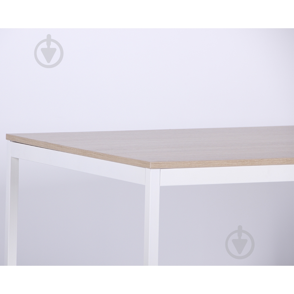 Стіл обідній AMF Art Metal Furniture Норд каркас розбірний білий беж - фото 6