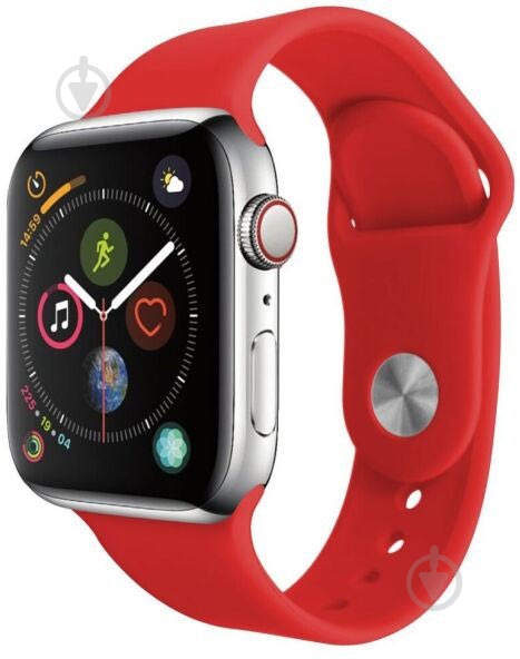 Змінний ремінець Smart Band для Apple Watch 42/44 S/M & L/XL red - фото 1 Змінний ремінець Smart Band для Apple Watch 42/44 S/M & L/XL red - фото 1