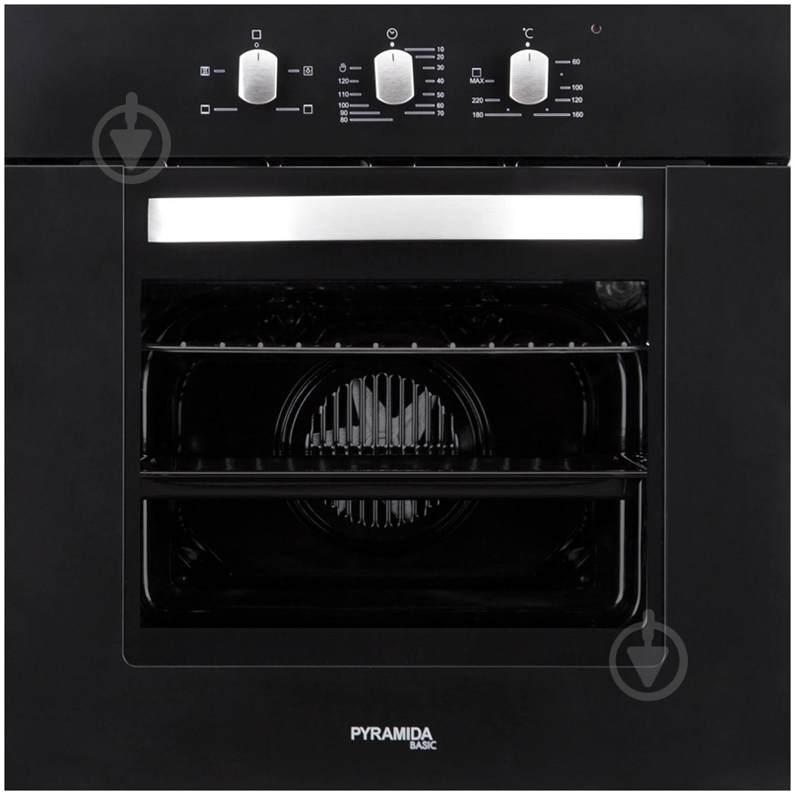Духовой шкаф Pyramida F 42 BLACK - фото 1