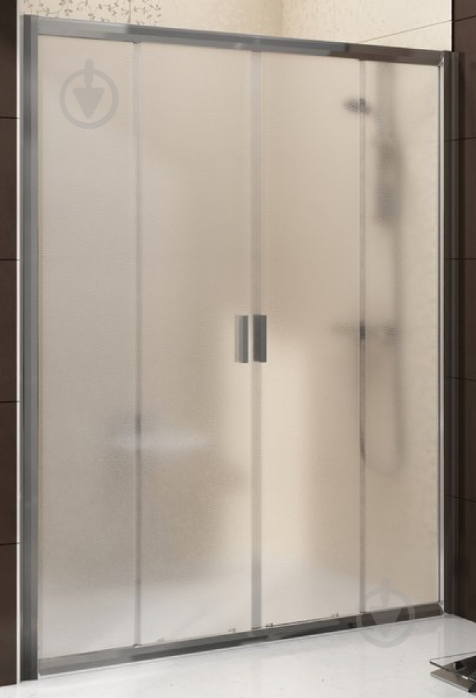 Душевые двери Ravak BLDP4-160 Satin+Glass Grape - фото 2
