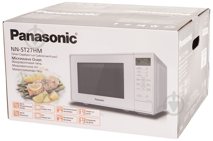 Мікрохвильова піч Panasonic NN-ST27HMZPE - фото 13
